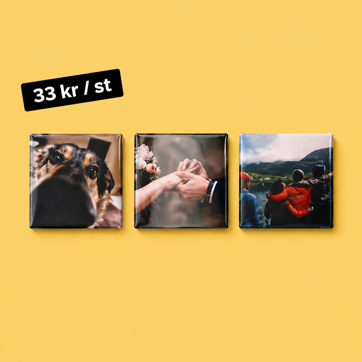 3-pack fotomagneter